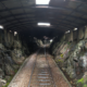 Interior view of structure