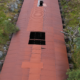 Detail of roof of Cruach Snow Shed